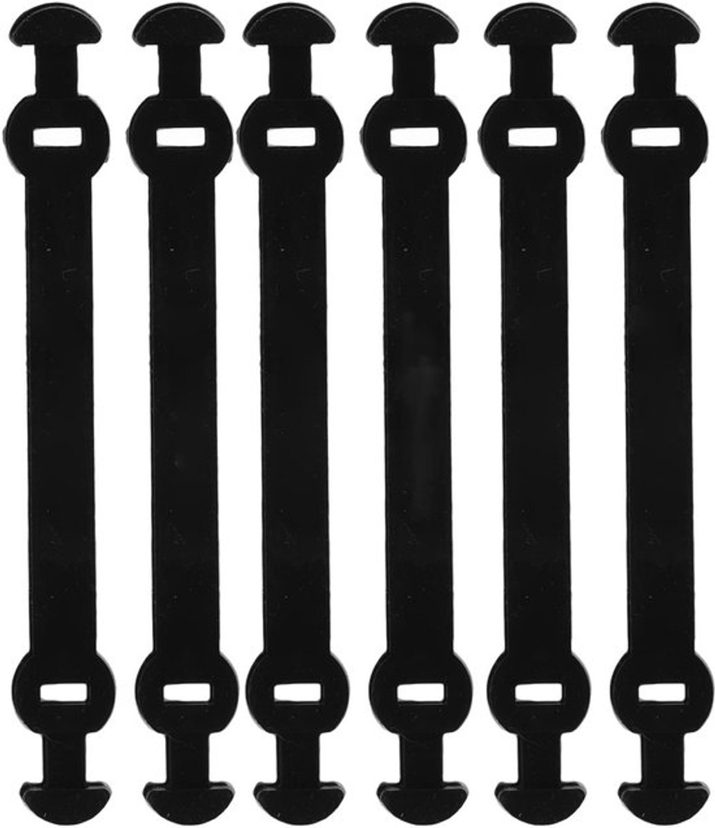 Tennisracket Demper 6 Stuks - Siliconen Schokdemper - Trillingsdemper - Effectieve Schokabsorptie - Bescherming Elleboog - Lichtgewicht 13 g