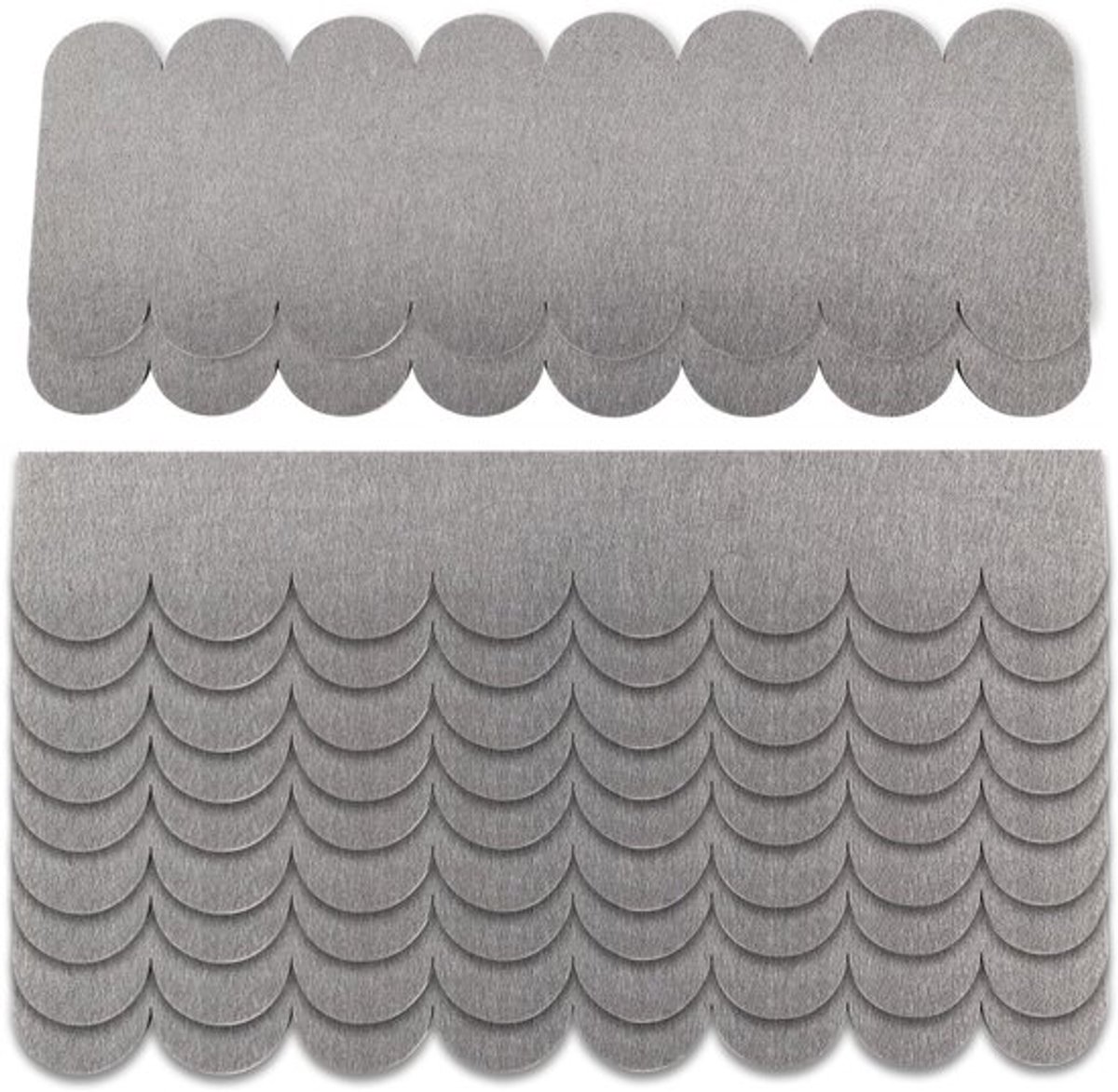 32 stuks dakshingles voor vogelhuis, mini-dakfolie, zelfklevend, vilten dakshingles, 30 cm, doe-het-zelf dakvilt voor vogelhuis, nestkast, konijnenhokken, insectenhotel