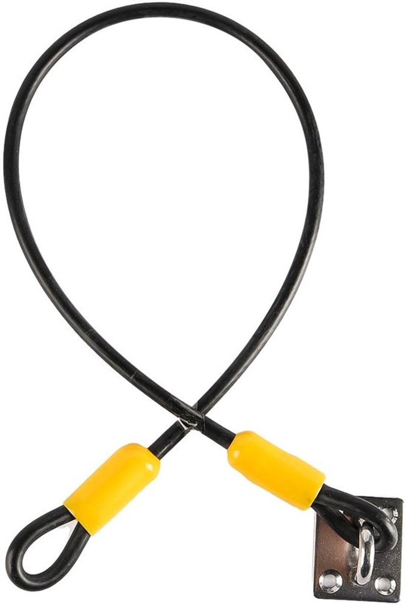 Prullenbak Deksel Slot Set van 2 - Zware Dierenbestendige Slot - Rubber Bekleed Staal - Eenvoudige Bevestiging - 48cm Hoogte - Vuilnisbak Slot