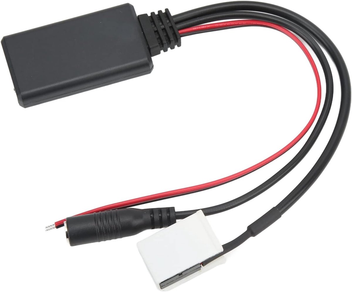 SnelShoppen - Bluetooth Aux In Kabel voor Auto - Microfoon Vervanging voor W169 W245 W203 W209 Geschikt voor 12Pin AUX IN - Hoge Geluidskwaliteit en S