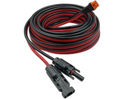 SnelShoppen - Solar to XT60i Kabel 10 AWG 6 mm² XT60I-F Adapter 7.62 m - Zonnepaneel Kabelverlenging voor Ecoflow Delta River Powerstation