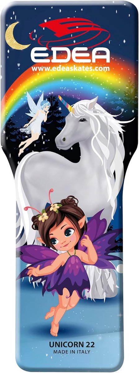 SnelShoppen - STD SKATES Spinner voor Kunstschaatsen (Unicorn 22) - Ideaal voor Kinderen, Feesten en Recreatief Schaatsen - Duurzaam en Kleurrijk Ontw