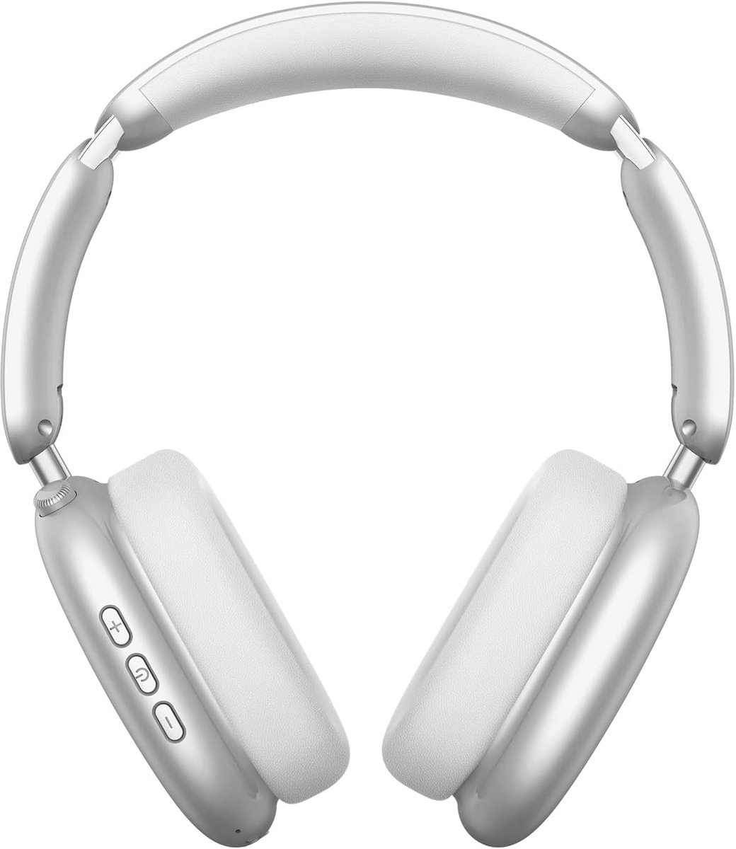 SnelShoppen - Draadloze Over-Ear Active Noise Cancelling Hoofdtelefoon - 60 Uur Speeltijd - Hi-Res Audio - Krachtige Bassen - Vouwbaar en Lichtgewicht
