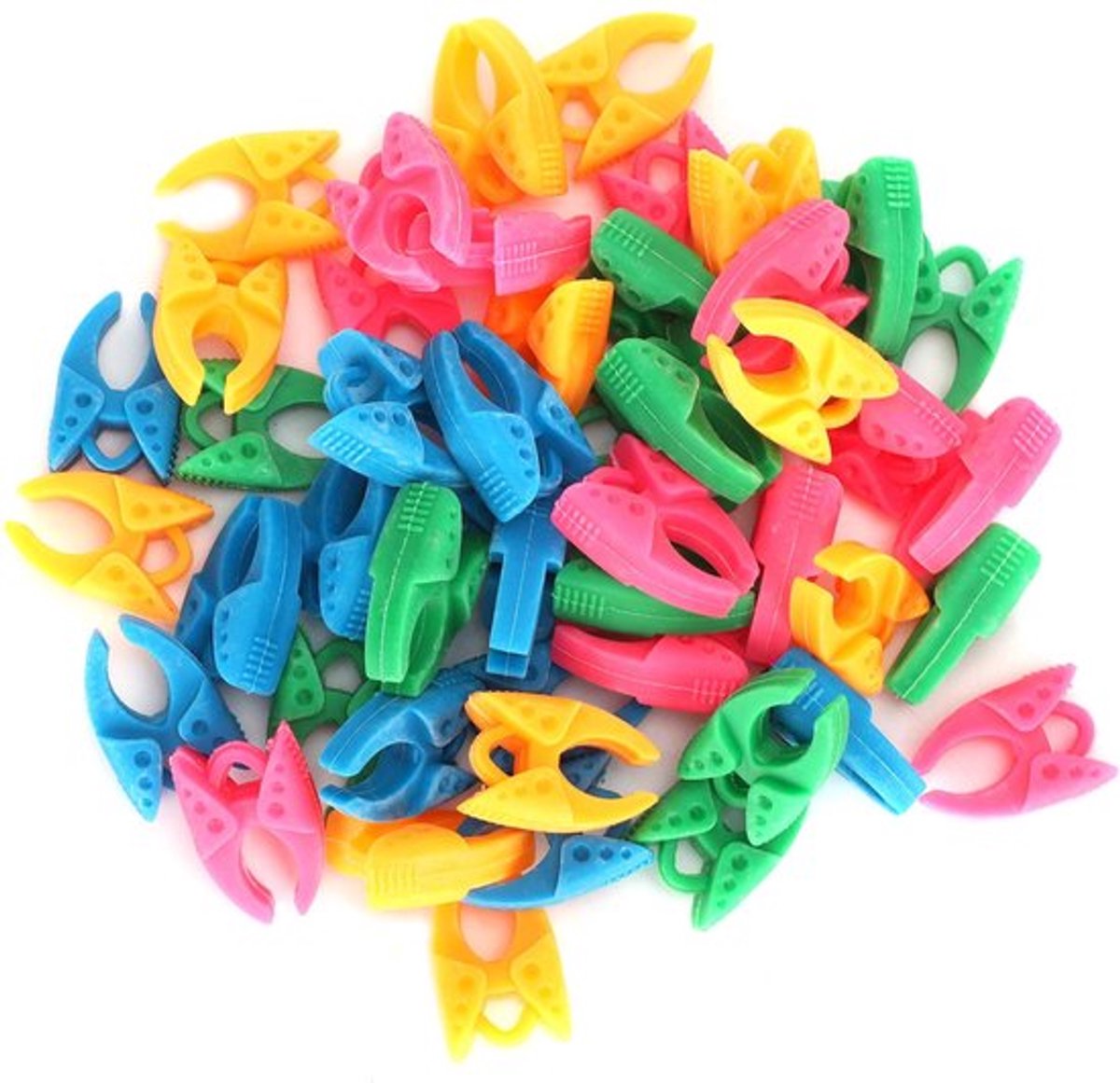 Spoelklem Siliconen - Draadbesparing - Spoelhouder - Naaiaccessoires - Onderdradenclips - Duurzaam en herbruikbaar - Draadklos
