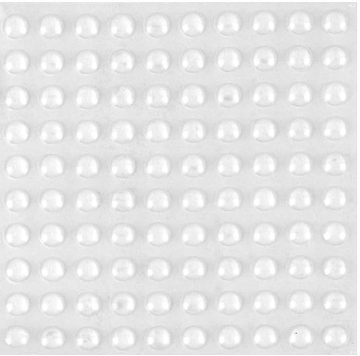 Bumpers Multifunctionele Bescherming - Zelfklevende Bufferpads - Transparante Kastdeurstoppers - Geluidsreductie - 6 x 2 mm - 100 Stippen - Stootkussens