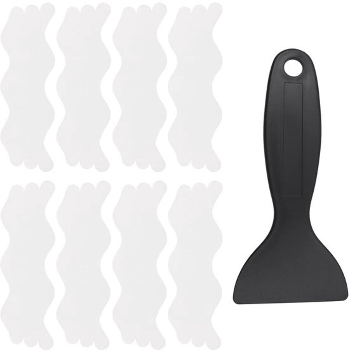 Douchestickers 24 Stuks - Antislip Strips - Veiligheid Loopvlakken - Zelfklevende Decals - PEVA Materiaal - Geschikt voor Bad/Douche - Antislipstrips