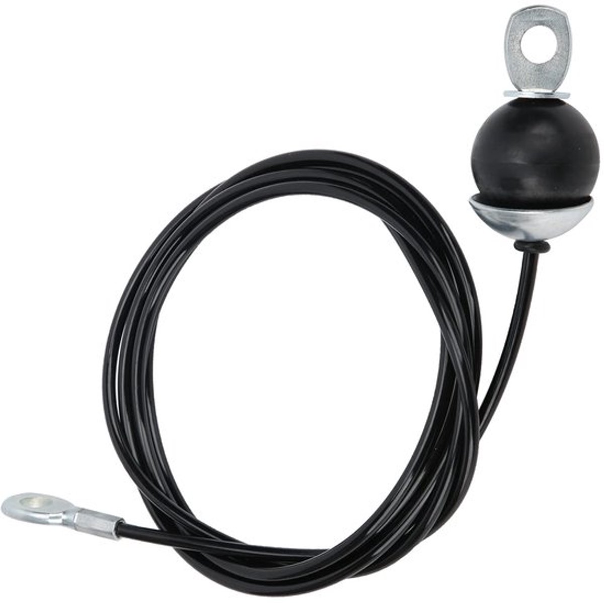 Fitness Kabel 5 mm - Duurzaam Roestvrij Staal - Katrolsysteem - Geschikt voor Triceps/Biceps/Rugspieren - Trekkracht 220 lb - Eenvoudig te Installeren - Gymkabel