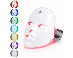 Led Masker - Rood Licht Therapie - 7 Kleuren - Led Gezichtmasker - Acne behandeling - Huidverzoriging
