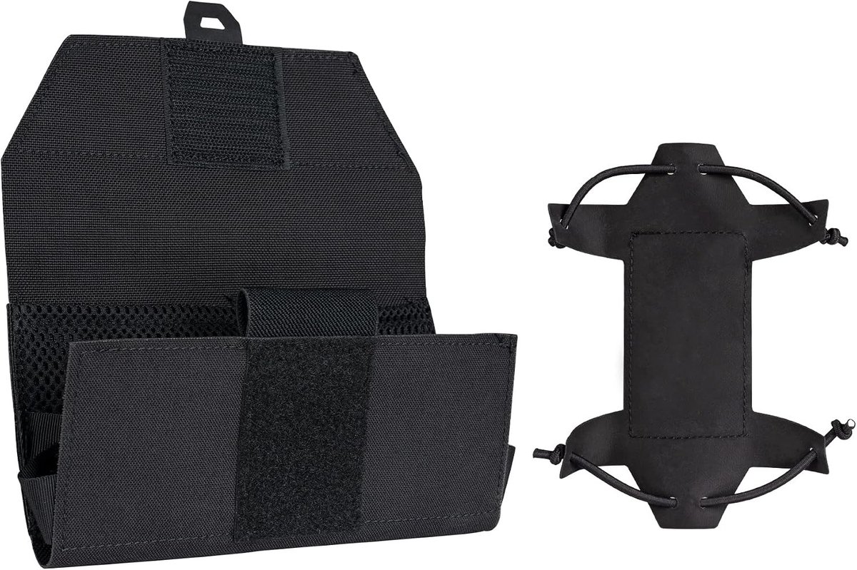 Tactische Dump Pouch voor JPC CPC AVS - Multifunctionele Drop Pouch voor Outdoor en Militaire Activiteiten (Zwart)