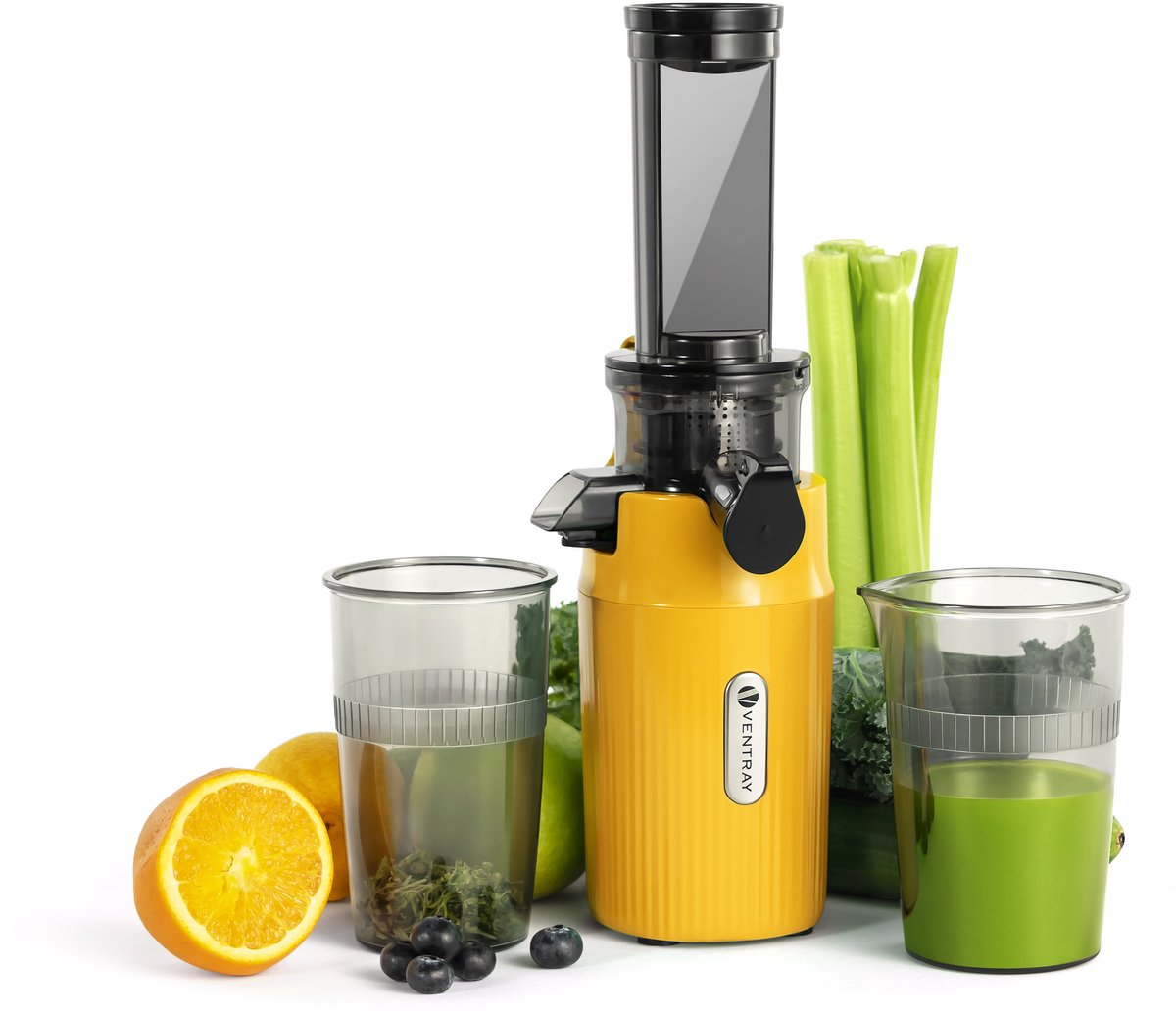 Ventray Ginnie Slowjuicer - Compacte Sapcentrifuge