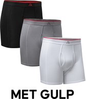 DANISH ENDURANCE Bamboe Boxershorts - Comfortabel Ademend Ondergoed - Heren - 3 paar - M