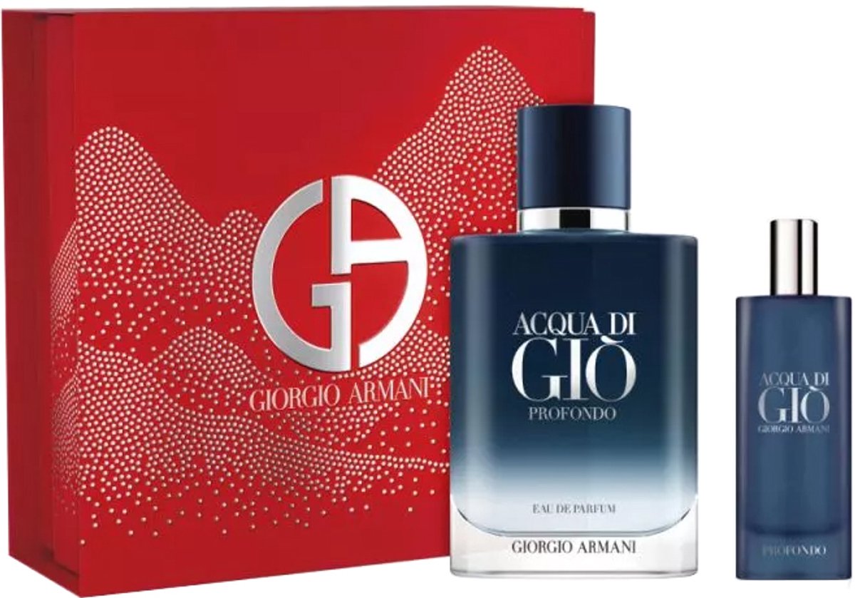 Acqua di Gio homme Profondo eau de parfum 100 ml + 15 ml geschenkset