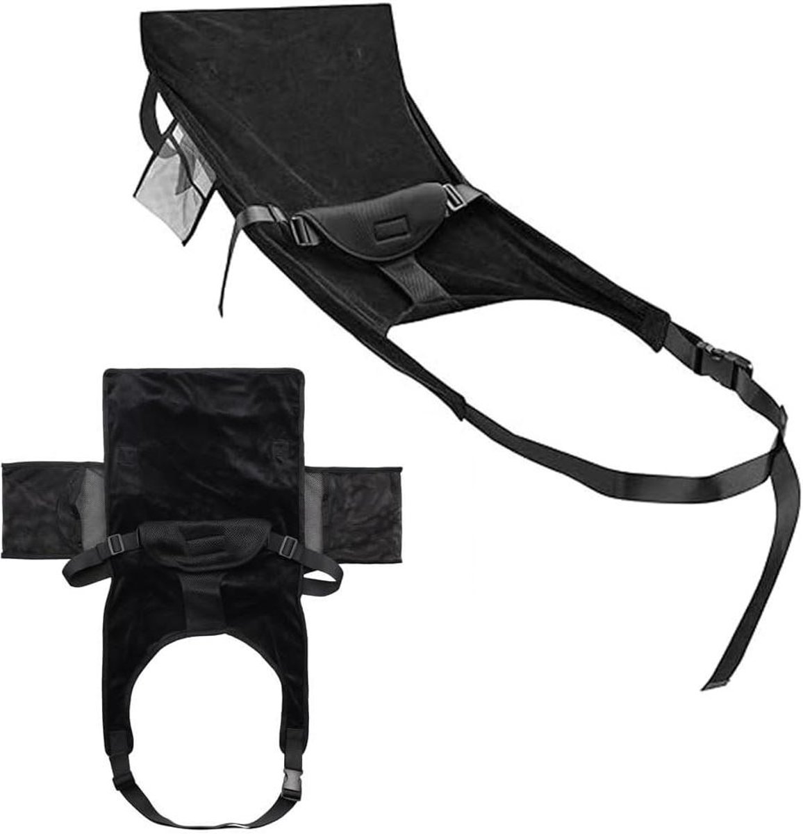 Vliegtuigbed baby - Reisstoel slaap - Comfortabel reizen - Stabilisatiesysteem - 200 g - Grijs