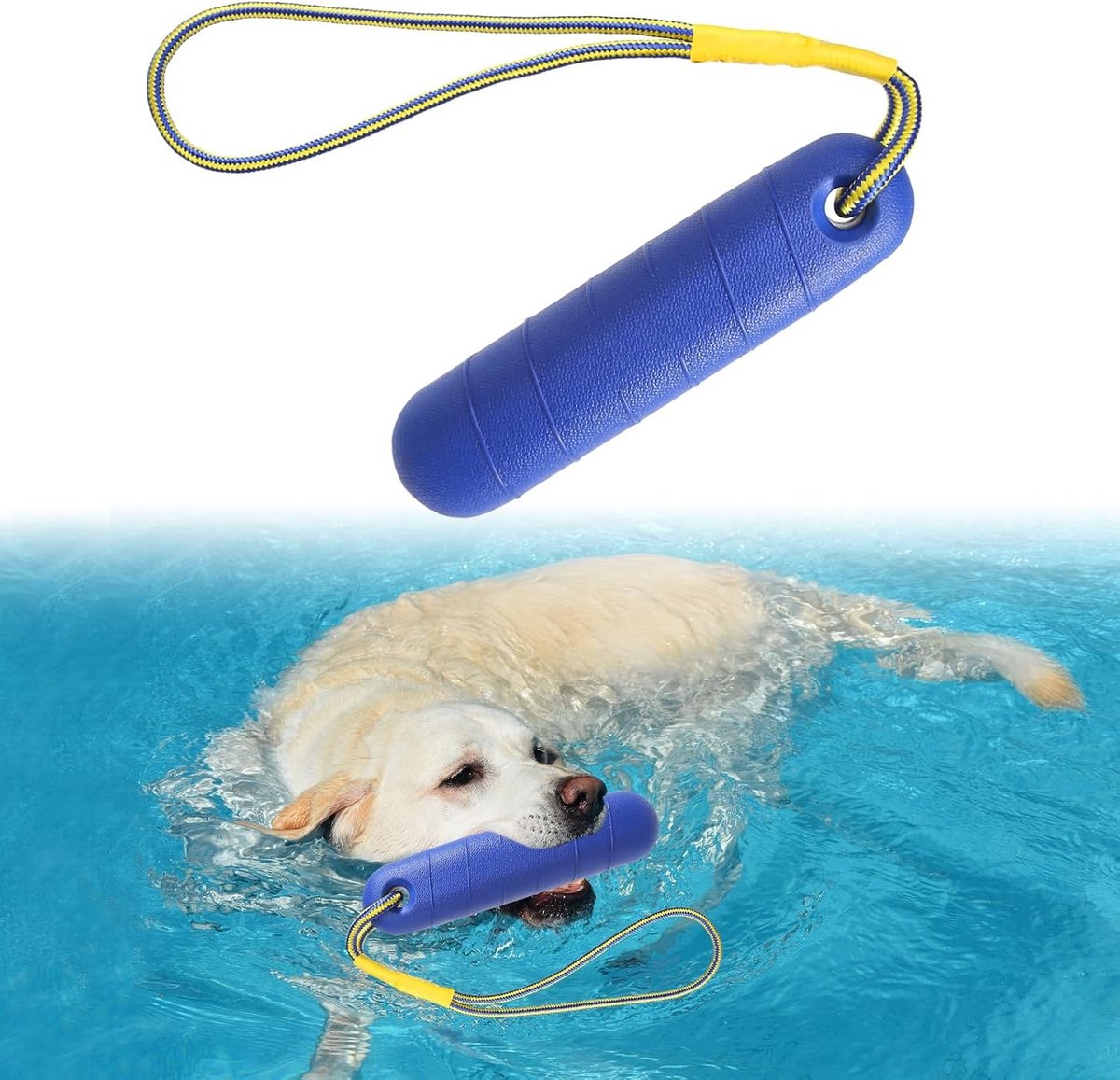 Interactieve Hondenspeeltjes voor Medium en Grote Honden, Water- en Zwemspeeltjes met Nylon Touw, Perfect voor Training en Spelletjes