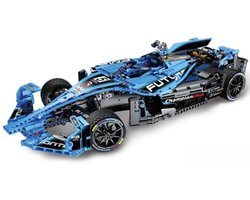 CadaBricks C64004W Formule 1 Racer mega bouwset | Classic F1 Speed Racing modelbouw | Technisch educatief constructie speelgoed voor kinderen & volwassenen | Auto champions edition geschikt voor Lego | Technic bouwdoos met 1667 bloks