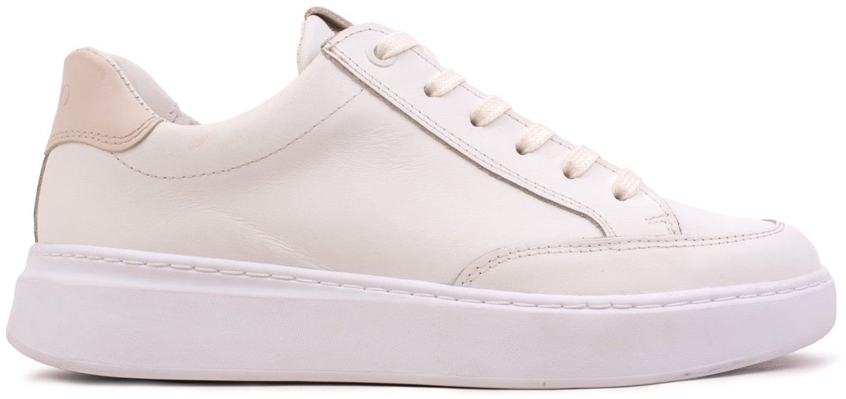 Omnio retro sneakers dames wit leer