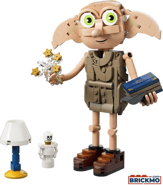 LEGO Harry Potter Dobby de Vrije Elf Bouwbaar Tovenaarswereld Speelgoed voor Kinderen 76469