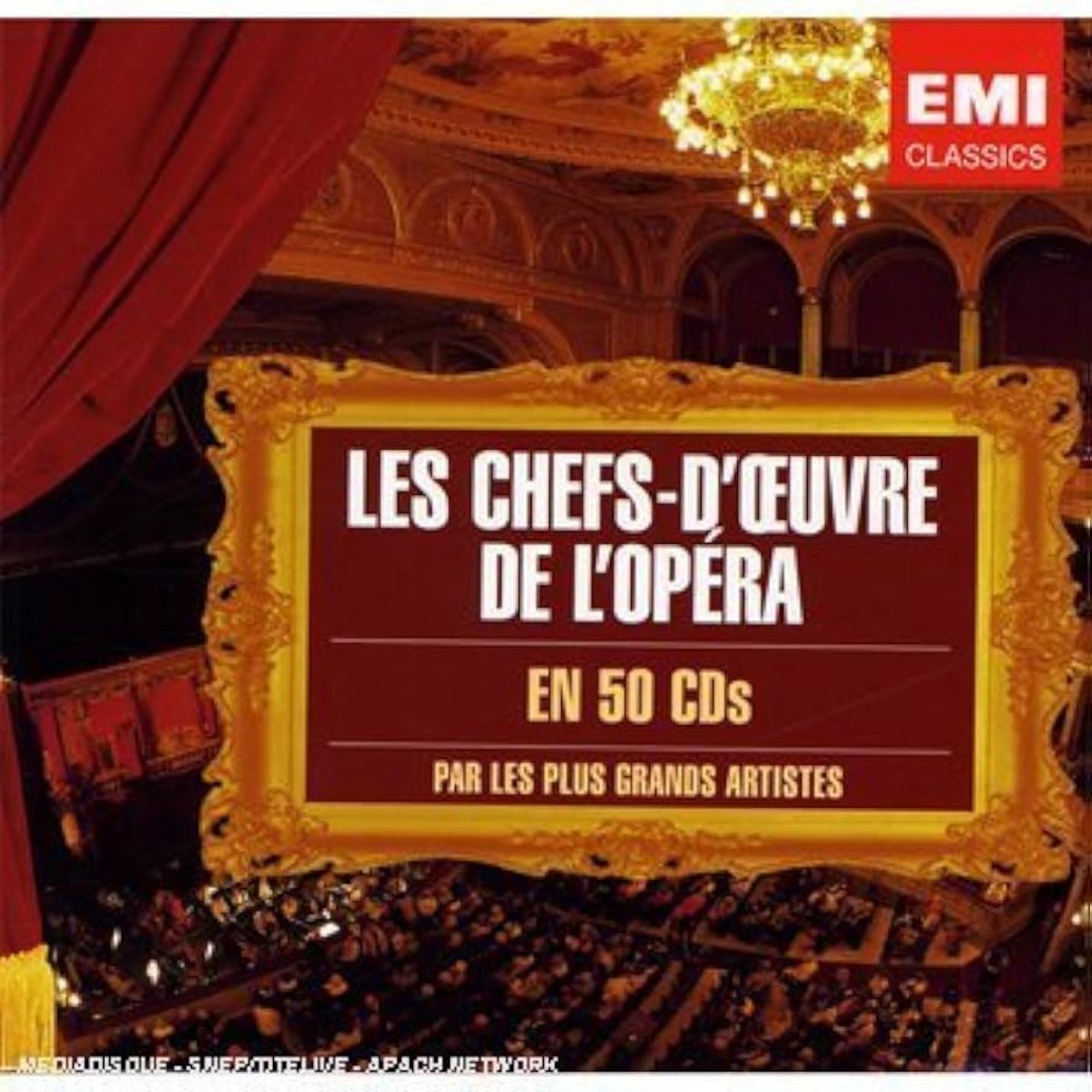 Opera : Coffret 50 CDS Les Chefs-D'oeuvre de l'Ope