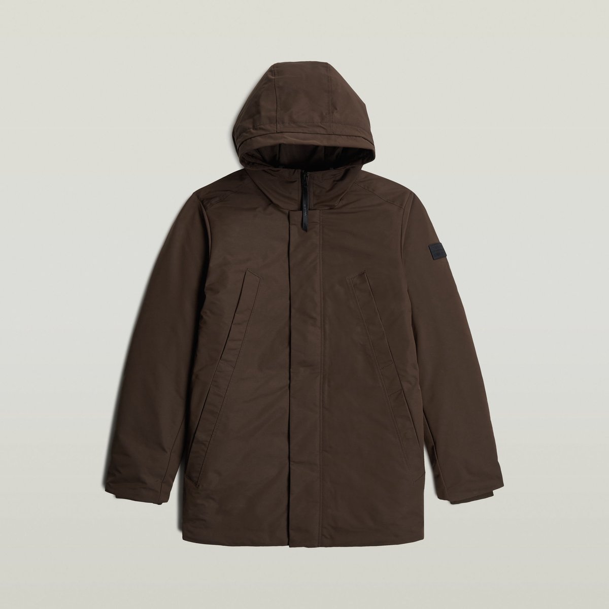 G-Star Raw Clean Vodan Pdd Hdd Parka Jassen Heren Winterjas Bruin