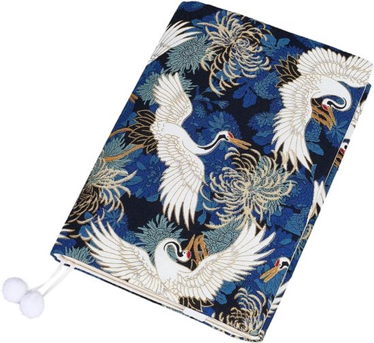 SnelShoppen - Craspire Daisy Pattern Boekomslag A5 - Retro Bloemen Tapet Design - Verstelbare Boekbeschermer van Zacht Stof - Perfect voor Hardcover B