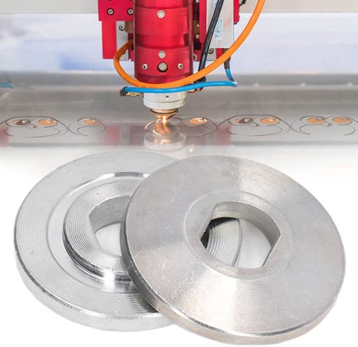 Zaagblad 10 Inch - Hardmetaal Drukplaat - 2-Delige Set - Slijtvast - Geschikt voor Aluminium Zaagmachines - Compact Ontwerp