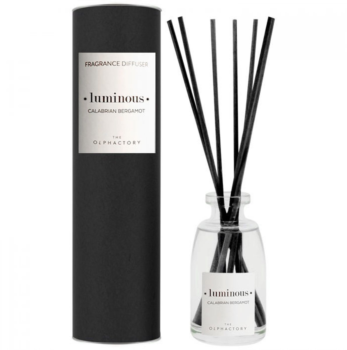The Olphactory - Luxe Geurstokjes | Reed Diffuser 'Luminous' Calabrian Bergamot 100 ml