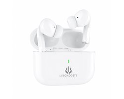 LifePods Pro - LifeGadgets - draadloze oordopjes - Bluetooth oordopjes - Draadloze oortjes - Oortjes draadloos - Earpods - Sport oordopjes - Geschikt voor Smartphone & Laptop - Wit