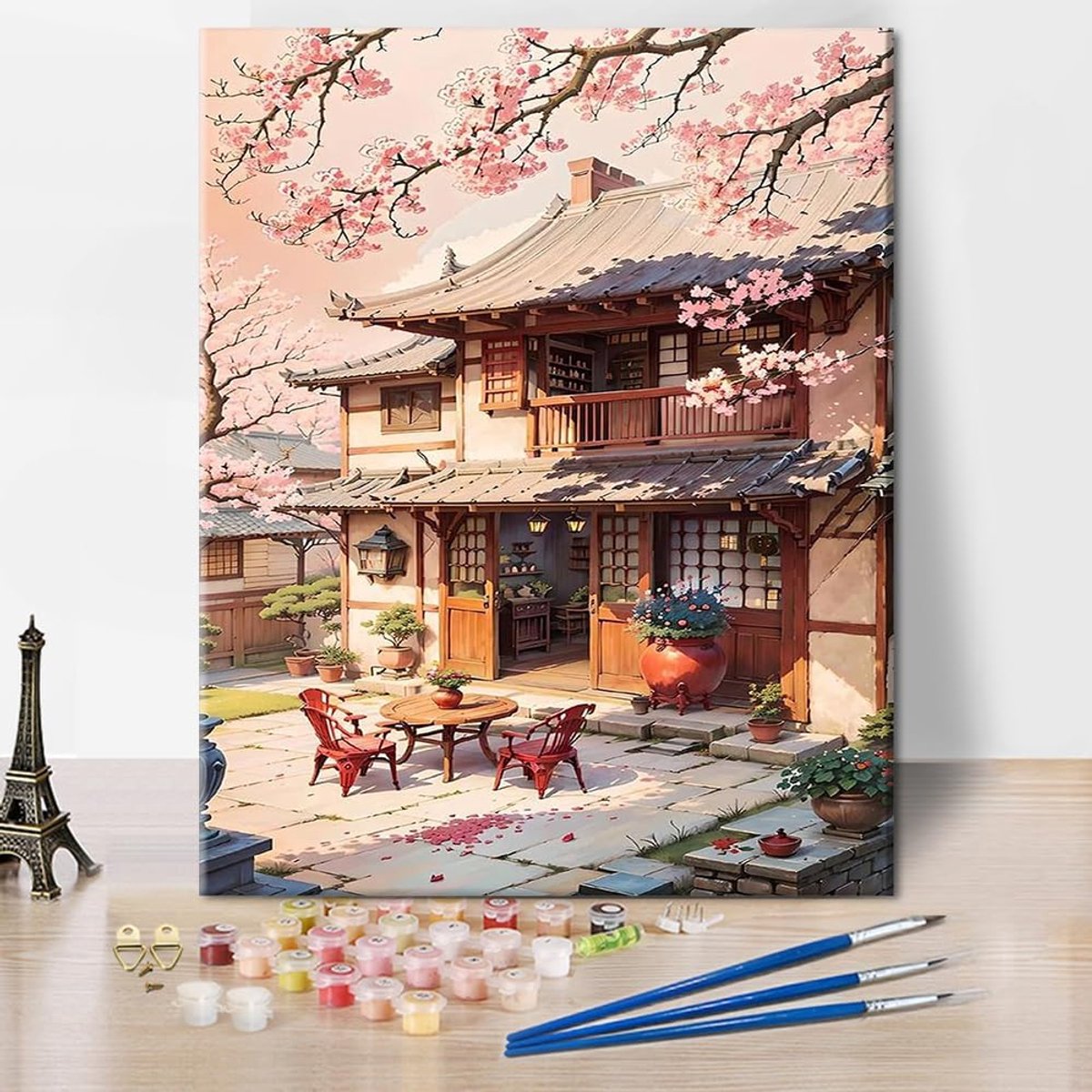 TISHIRON DIY Schilderen op nummer, volwassenen, landschap, schilderen op nummer, kit voor volwassenen, landschap - ShopVlot