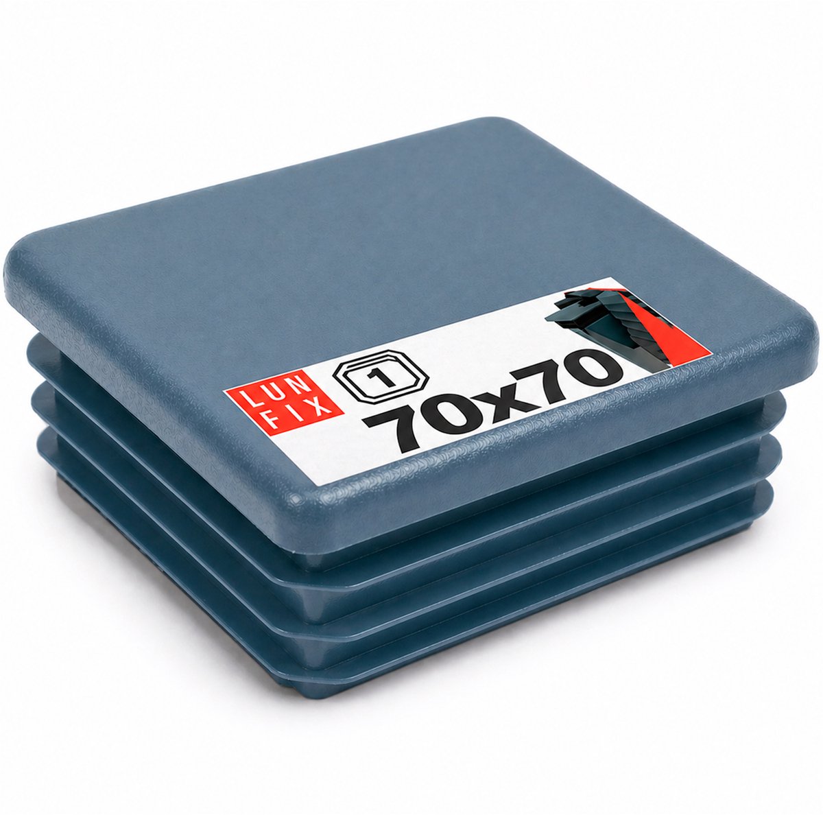 LUN FIX - Zeskantmoer M12 zwart - 1 kg (ca.60) - DIN 934 - Sterkte 8 - Verzinkt staal