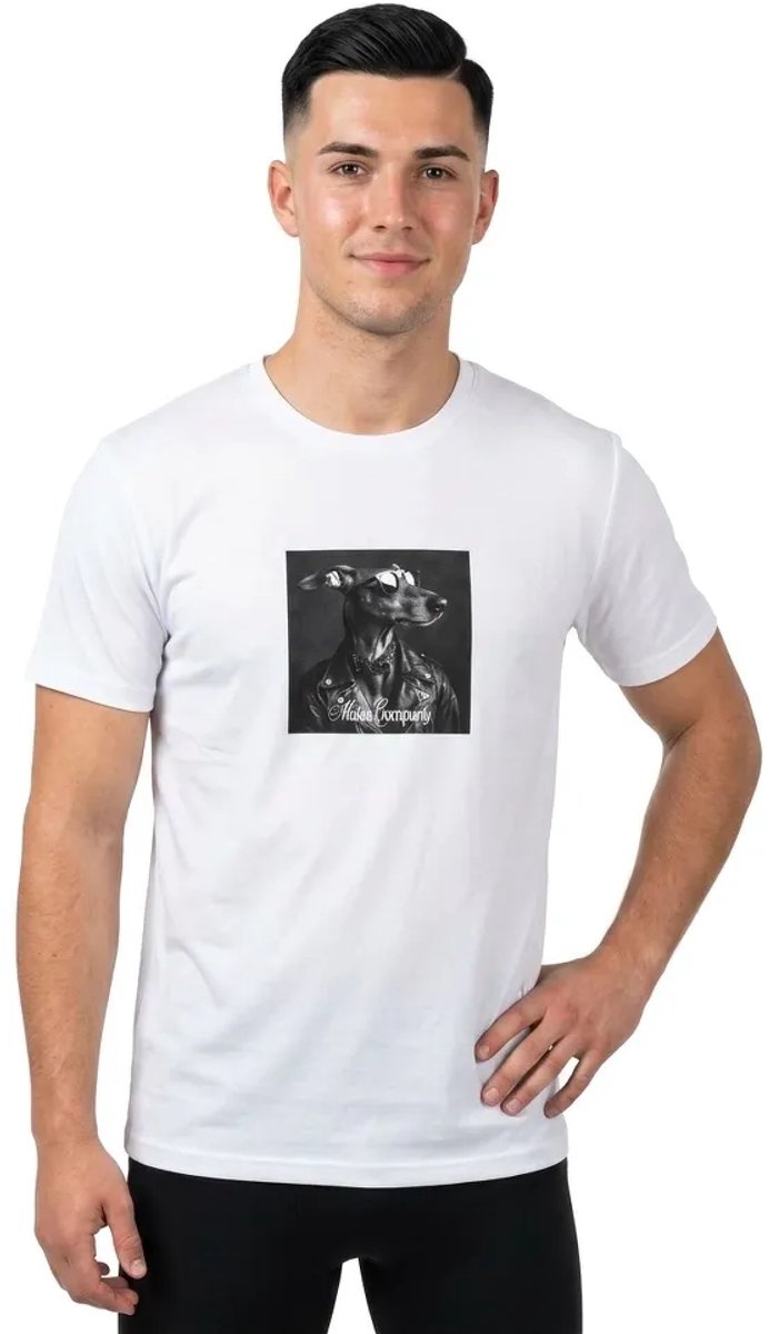 Makia Hound T-shirt Met Korte Mouwen Wit M Man