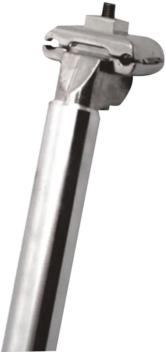 Promax 10 Mm Offset Zadelpen Zilver 300 mm / 28.6 mm