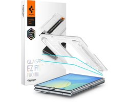 Spigen Screen Protector Geschikt voor Samsung Galaxy Z Fold 8 - EZ Fit Pro HD GLAS.tR - 9H Tempered Glass - Case Friendly - Gemakkelijke Installatie - 2-Pack