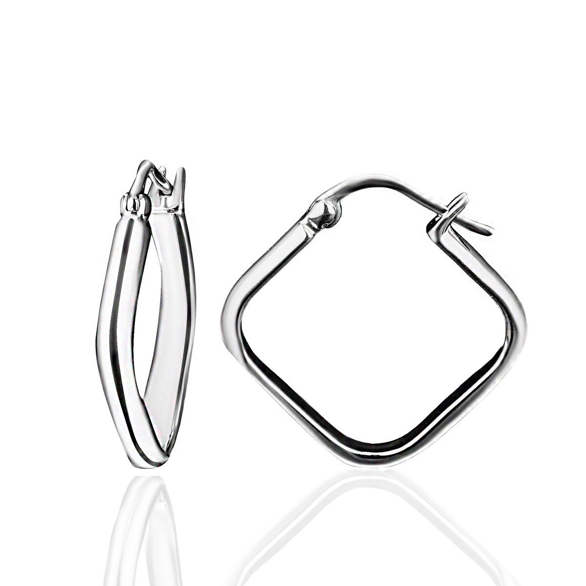 Oorbellen Boomerang Zilver JE052S