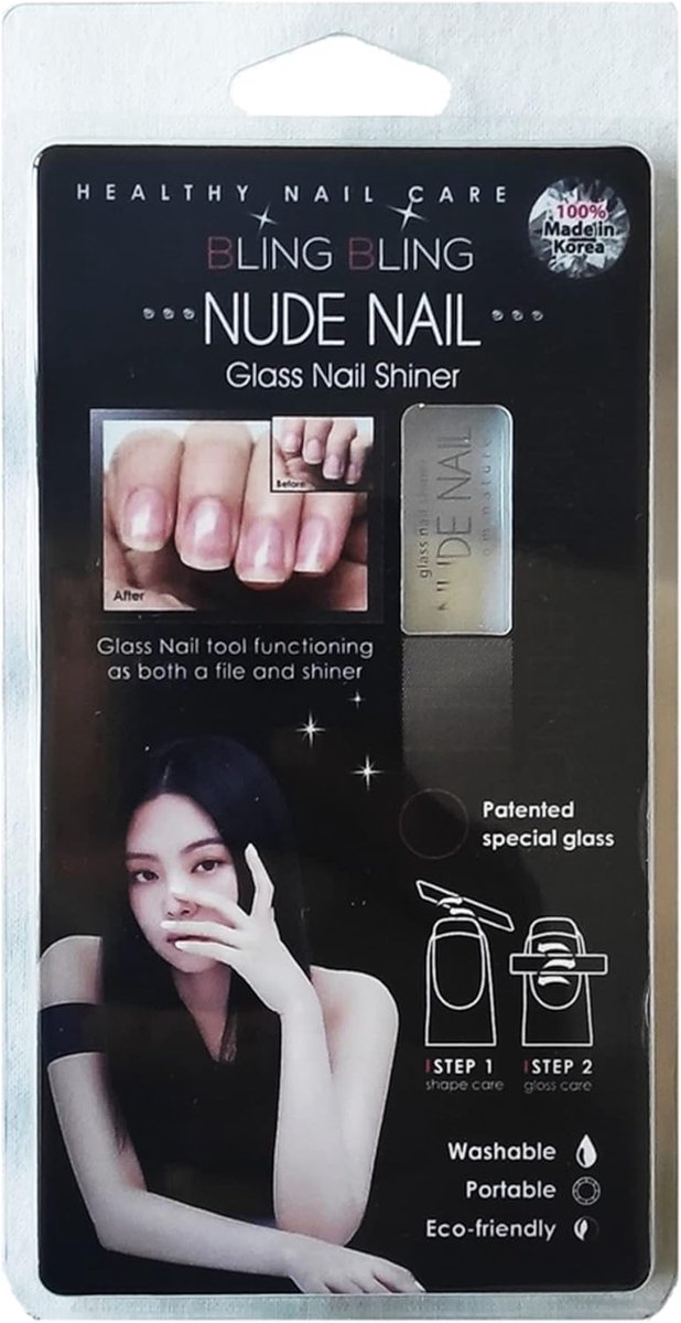 SnelShoppen - Dains Professionele Glas Vijl Set met Etui | Kristallen Nagelvijl voor Natuurlijke en Acrylnagels | Manicure en Pedicure Nagelverzorging
