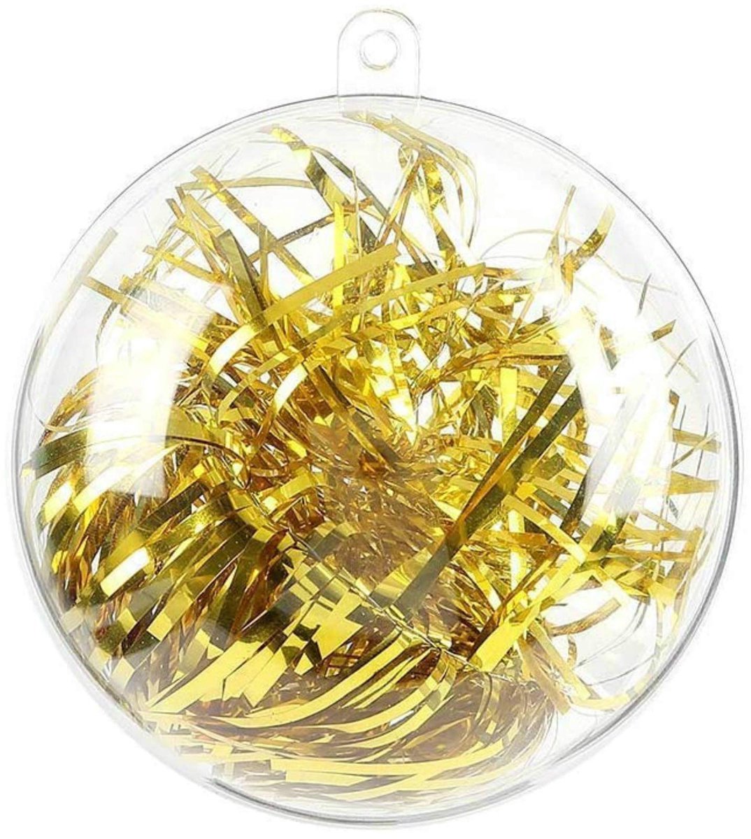 SnelShoppen - 20 Stks 8 cm Vulbare Ornament Ballen - DIY Clear Plastic Kerstballen - Zeep Bad Bomb Mould - Kerstmis, Nieuwjaar, Bruiloft Decoratie
