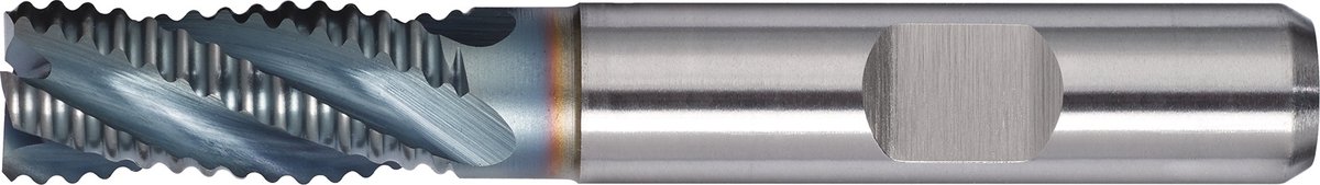 Schaftfrezen DIN 844 Type NR D.8mm Gebruik-L.25mm HSS-Co5 TiCN Weldon TW