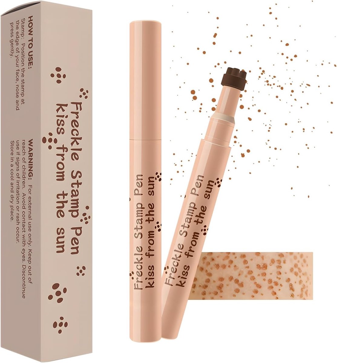 Natuurlijke Freckles Makeup Pen voor Waterdichte Zomerlook, Perfect voor Effortless Make-up en Huidverzorging