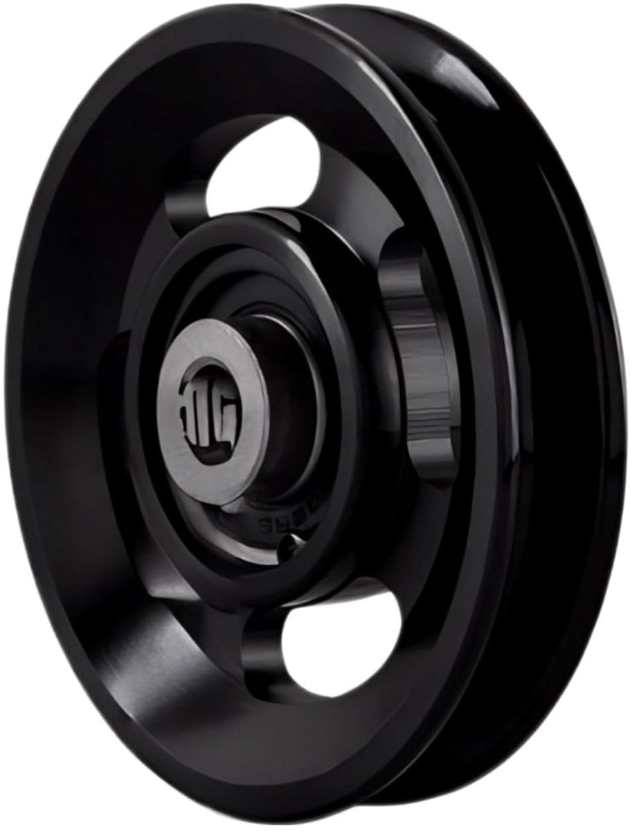 Aluminium Pulley Wheel voor Kabelmachine, Fitness Apparatuur en Garage Deuren - Universeel Ontwerp, 114-115mm, Duurzaam en Lichtgewicht