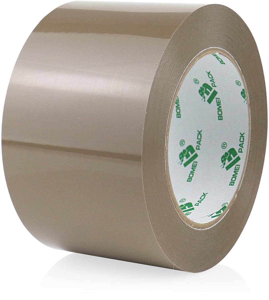 BOMEI PACK verpakkingstape 72 mm x 100 m, plakband, kartonband, 100 m verpakkingsmateriaal voor pakketten en karton - ShopVlot