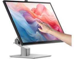 Alogic Clarity Fold Touch 32 monitor (UHD 4K) – 10-punts multitouch – Resolutie van 3840x2160 – Compatibel met Windows, macOS - Grijs