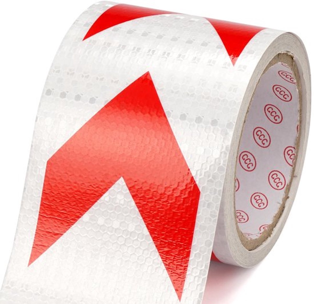 Reflecterende Tape - Zelfklevend - 10 cm x 10 m - Waterdicht - Hoge Reflectiviteit - Sterke Kleefkracht - Weerbestendig - Waarschuwingstape