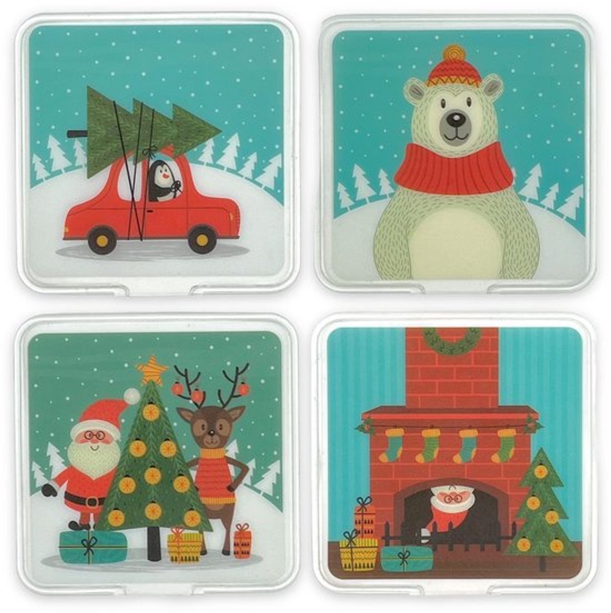 Handwarmers Oplaadbaar - Herbruikbare Warmtezakjes - Warmtepads - Lichtgewicht - Set van 4 - Zachte Hoes van 100% Kunststof