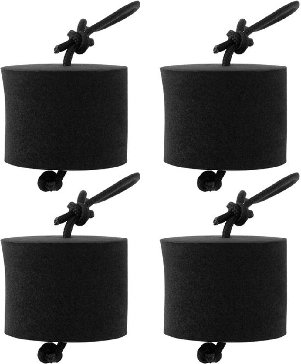 Scupper Plugs 4 Stuks - EVA Onderhoud Kit - Waterdicht - Flexibel - Voor Sit-On Top Kajak - Geschikt voor gatgrootte tot 3,1 cm - Kajakplug