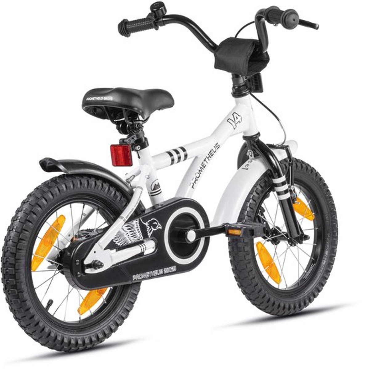 Kinderfiets 14 Inch - Fiets voor Jongens/Meisjes - Met Zijwieltjes - Terugtraprem - Veiligheid/Design - Hoogwaardige Kwaliteit