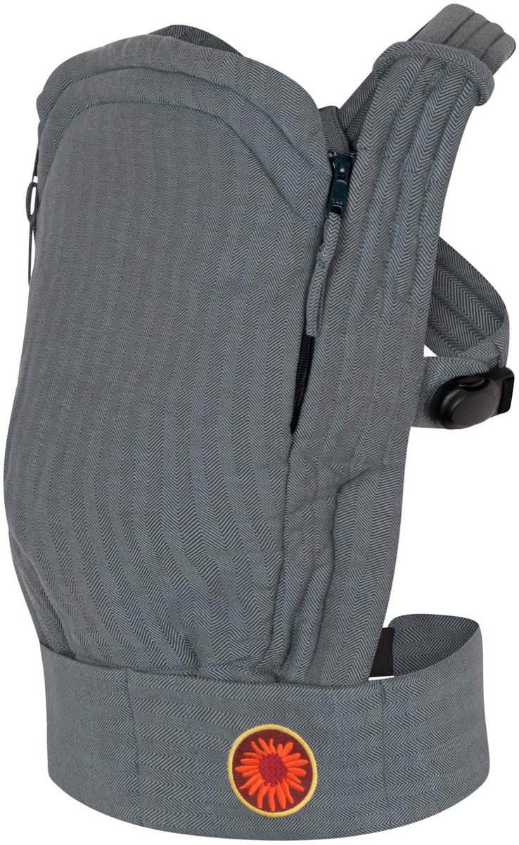 Moova Babydraagzak Balance Signature Collection - Draagzak - Draagzak baby - 3 draagposities - Atlantic Herringbone