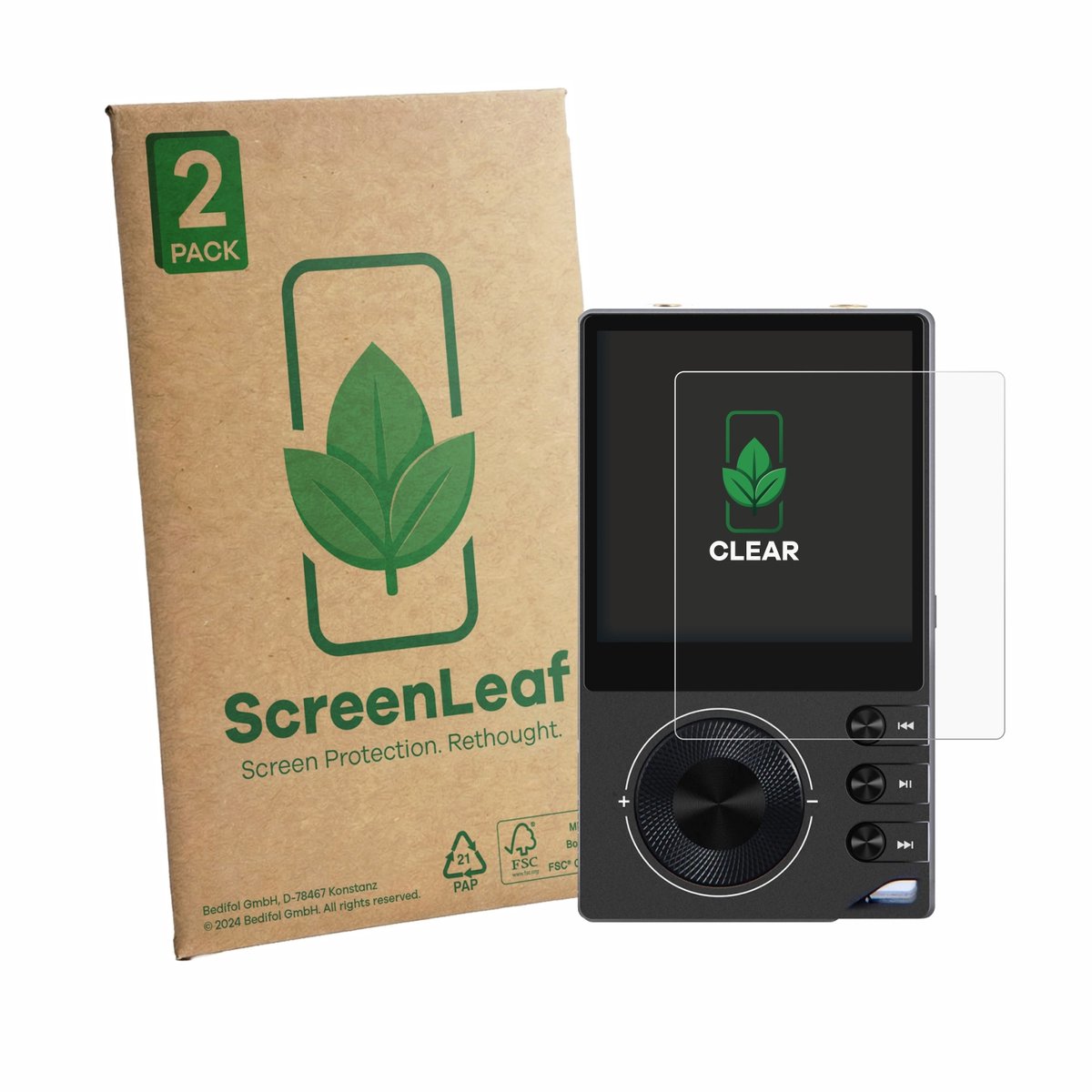 2 Stuks Screenprotector voor Surfans F20 Pro - Hoogwaardige Beschermfolie transparant