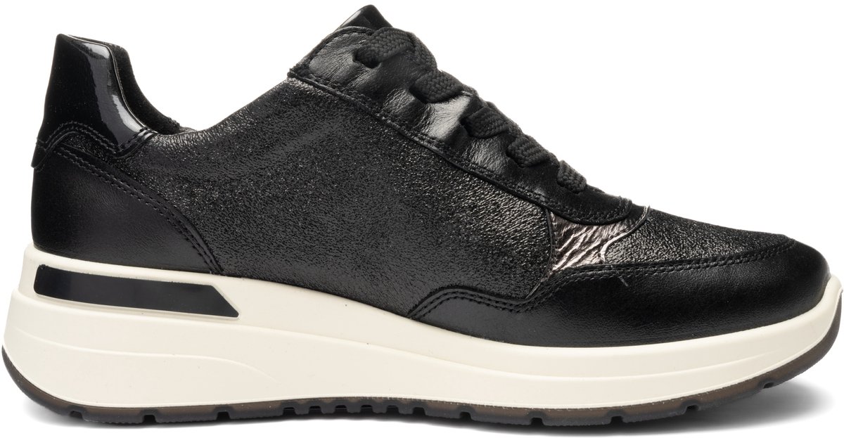 ara Sneaker Garda zwart staal