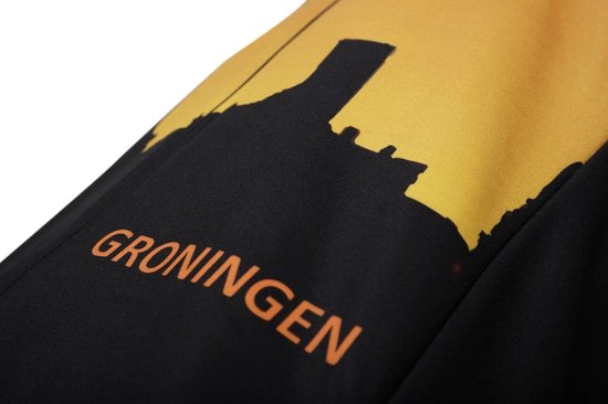 Fortissima Fietsjack Heren en Dames - Lange Mouw - Olle Grieze Groningen Martinitoren - Maat M — afbeelding 3