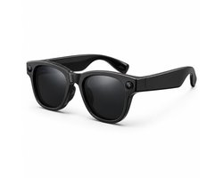 NC AI Smart Glasses met Camera - Zonnebril met Camera - 360 Sound - Vertaler - 800 W 4K HD Camera - 3600mAh Powerbank - Zwart