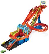 Hot Wheels City - Roller Coaster Rally Racebaan - Inclusief 5 Auto's - Speelgoed vanaf 4 Jaar - Speelgoed Auto - Speelgoed Autos Jongens - Autootjes - Hotweels - Hotwheels Premium - Baan - Achtbaan